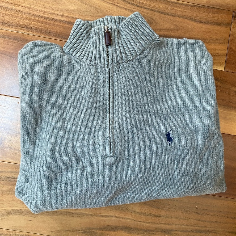 POLO Quarter Zip Sweater